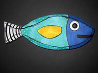 Fish Sculpture - Click on image to enlarge